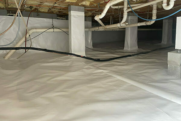Encapsulated Crawlspace in High Point NC